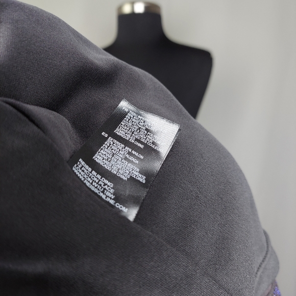 Reiss Dress Sleeveless Stretch Texture Sparkle Colorblock Wave Knit Sheath 8 - Picture 7 of 7